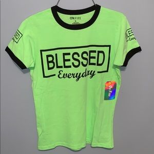 Neon tee shirt